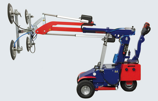 KS Schulten – robotid ja tõstukid klaasi paigalduse automatiseerimiseks